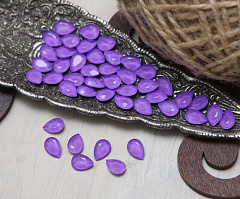 капля 10x7 мм "violet" lacquer , кристаллы