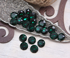 круг 14 мм "emerald" premium, круг (round stone)