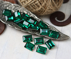 степ кат 18x13 мм "emerald" premium с мелкими дефектами, кристаллы premium с мелкими дефектами 