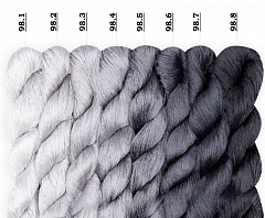 шелковая нить 98.5 (~20 м), шелковые нитки