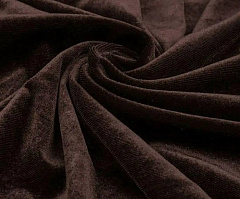 бархат стрейч 20х20 см "шоколад", доп. материалы