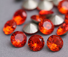 шатон ss39 (8,15-8,40 мм) "orange" premium br, шатон (chaton)