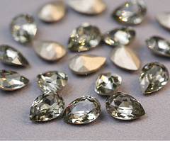 капля 14x10 мм "black diamond" premium, капля (drop)