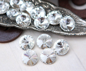 риволи  14 мм "crystal" premium, риволи (rivoli)
